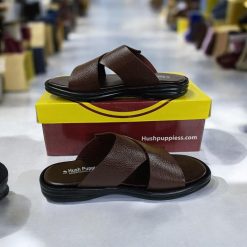 Alternative view of Premium Leather Cross Strap Sandal for Men