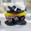 Premium Chocolate Black Leather Sandal for Men