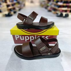Alternative view of Premium Chocolate Brown Leather Sandal for Men