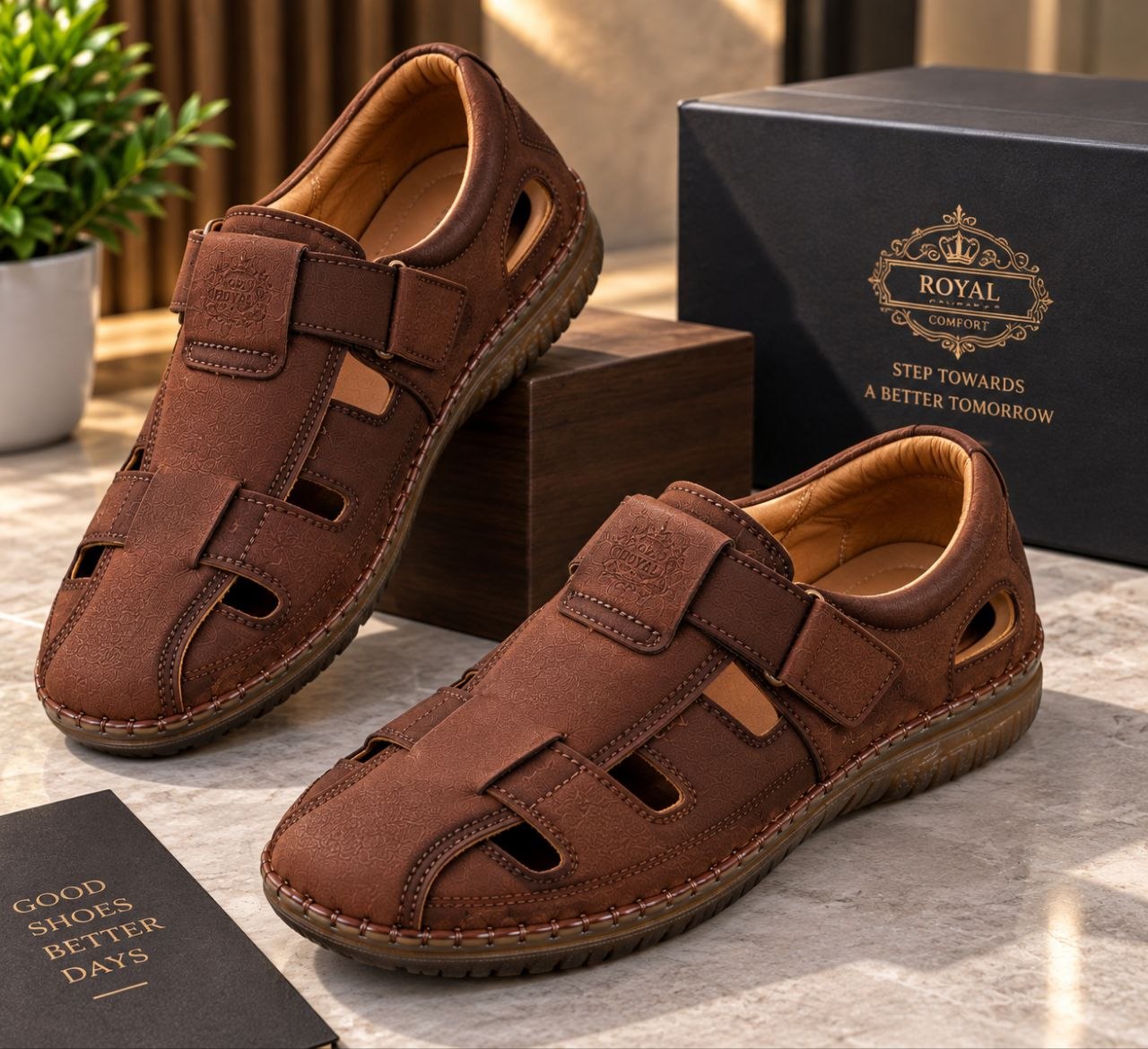 Leather Sacchi shoe with Premium Looks