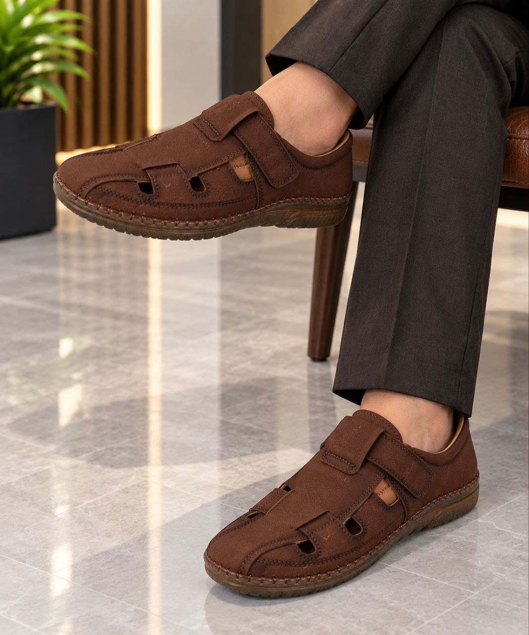 Leather Sacchi shoe with Premium Looks - Image 3