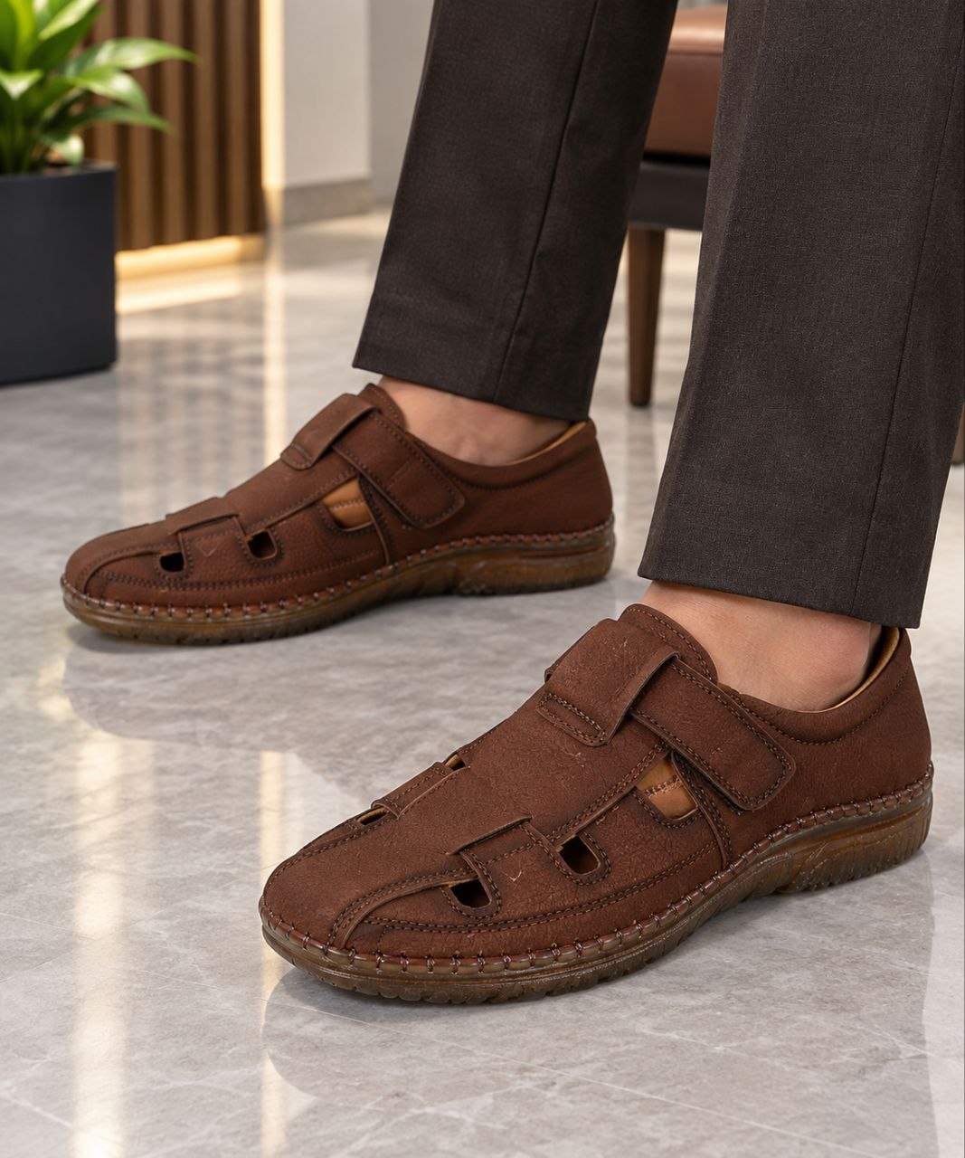 Leather Sacchi shoe with Premium Looks - Image 4