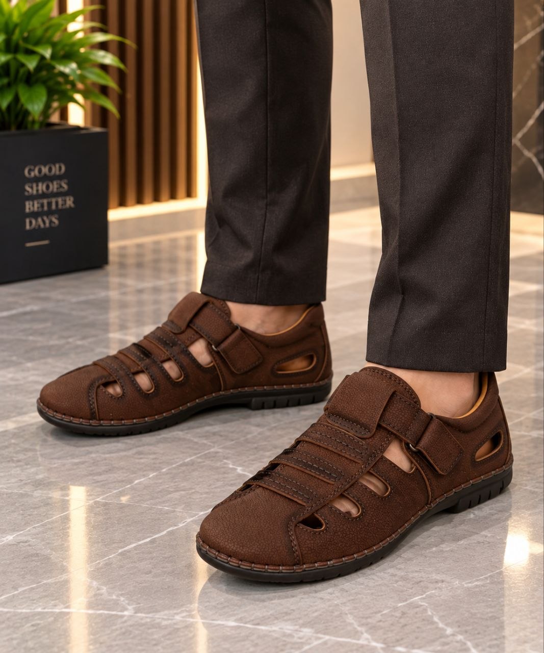 Leather Sacchi shoe with Premium Looks - Image 4