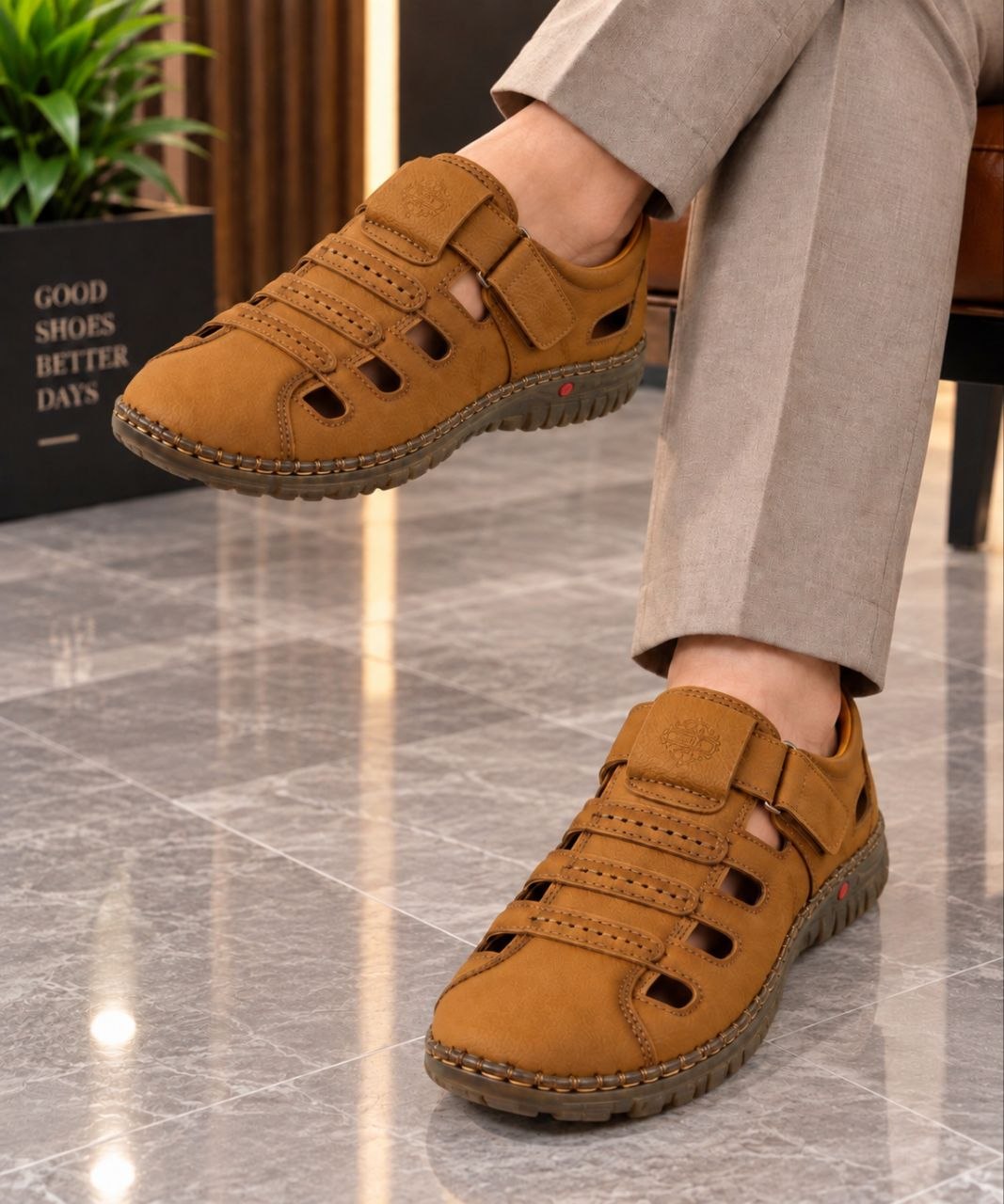 Leather Sacchi shoe with Premium Looks - Image 2