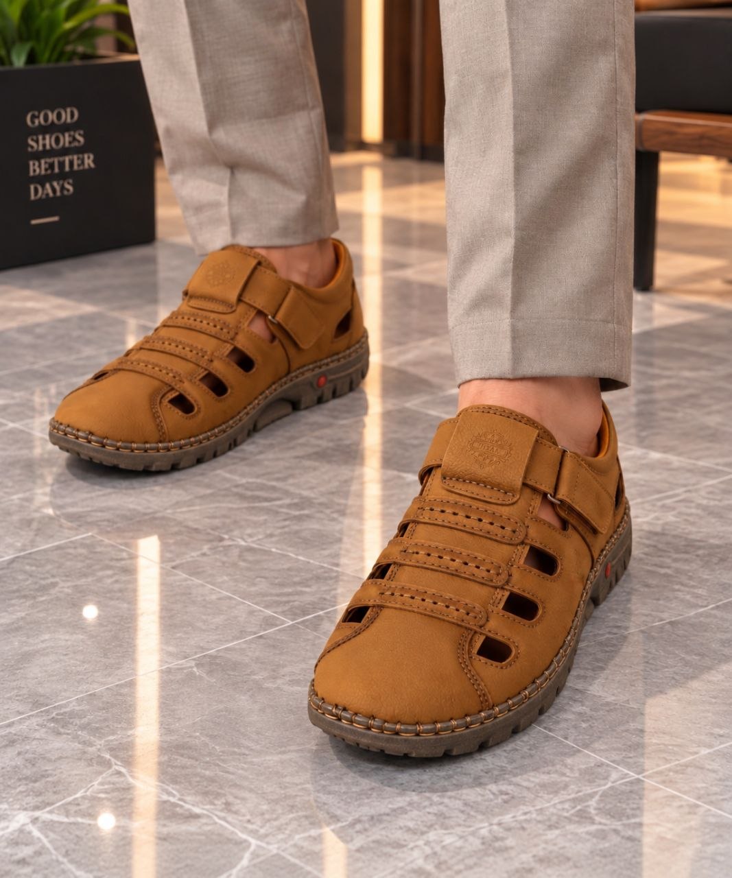 Leather Sacchi shoe with Premium Looks - Image 3
